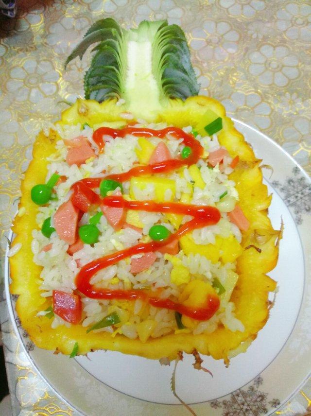 培根菠萝饭