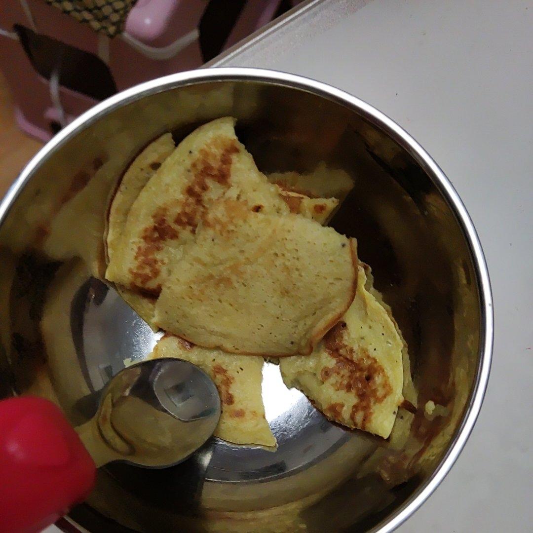 香蕉松饼（无油无糖快手早餐）