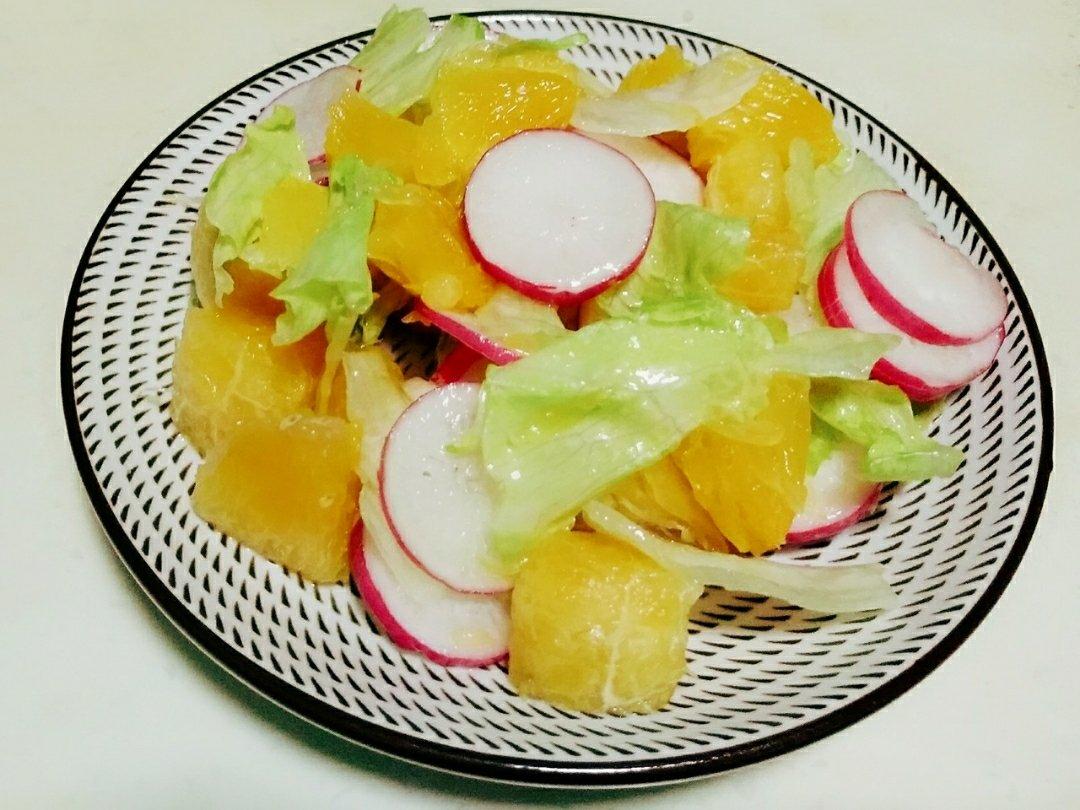 摩洛哥风味甜橙小萝卜沙拉