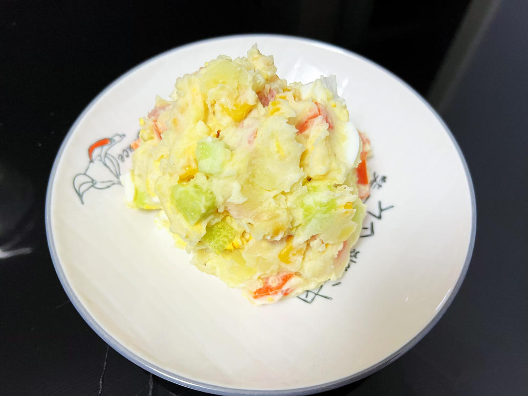 超好吃的日式土豆泥沙拉‼️低卡美味饱腹性强～