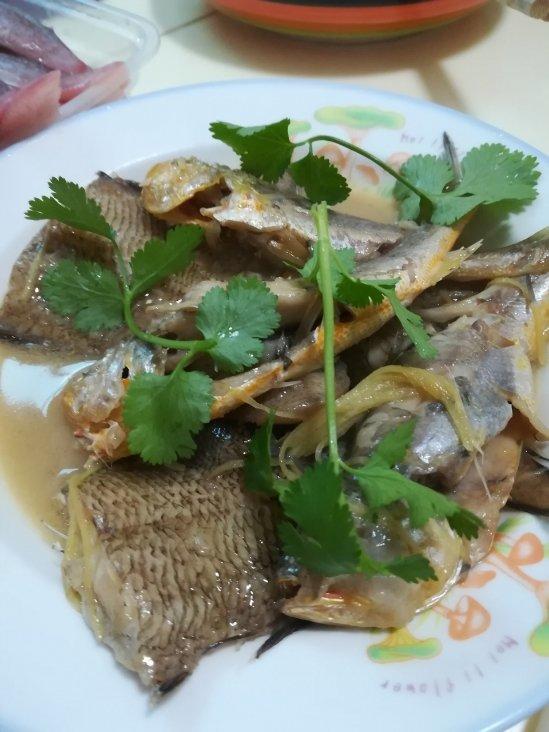 葱烧鱼