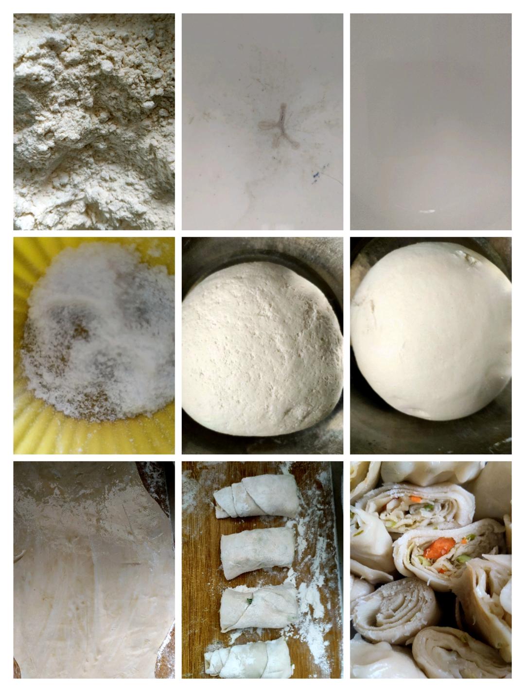 北方特色面食——薄如蝉翼的死面卷子