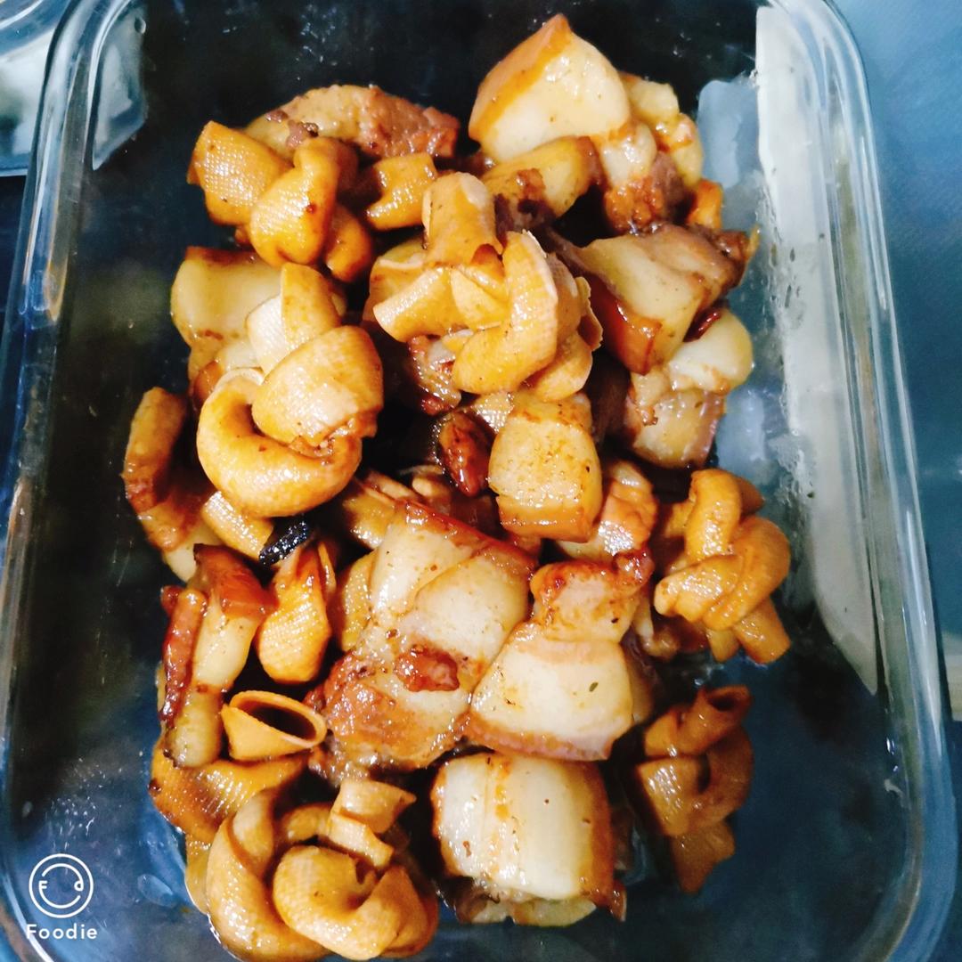 百叶结红烧肉