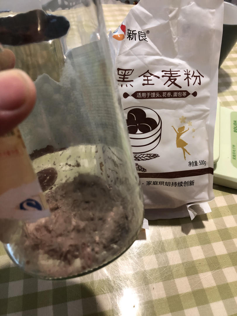 天然酵母鲁邦种培养日记（全麦面粉）成功