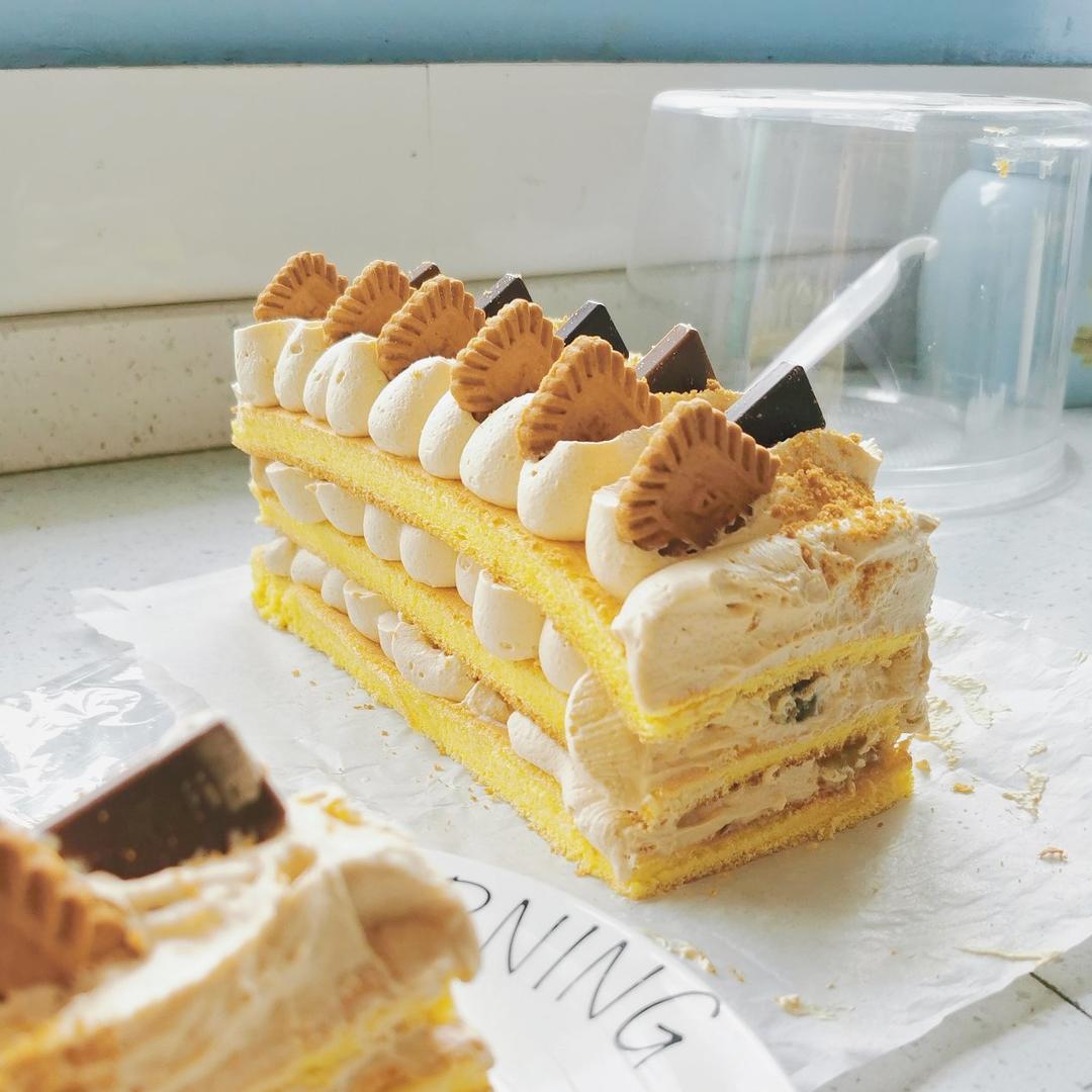 绝配焦糖咖啡奶油蛋糕（6寸）