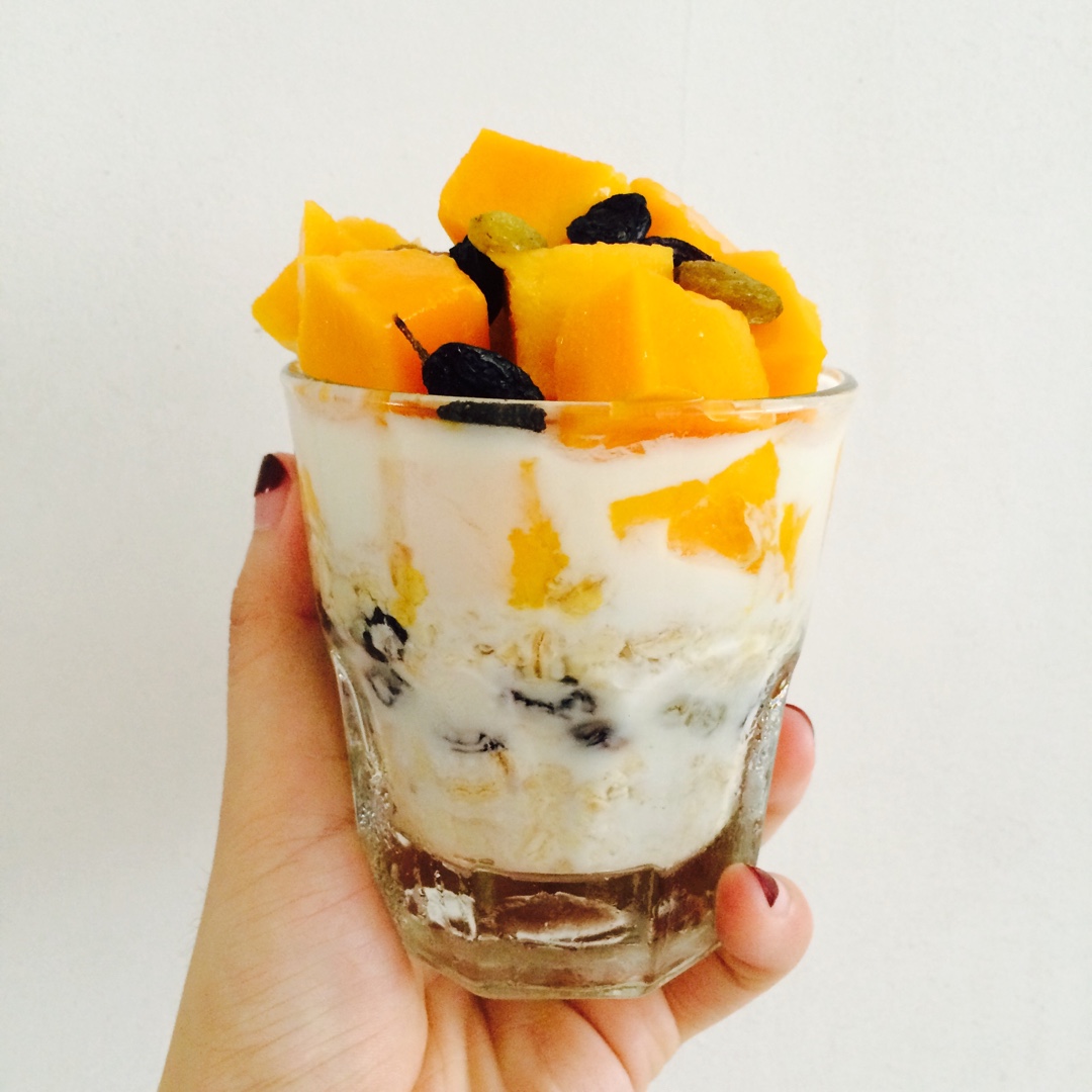 basic overnight oats 时下最流行的营养健康冷藏式隔夜免煮燕麦基本款