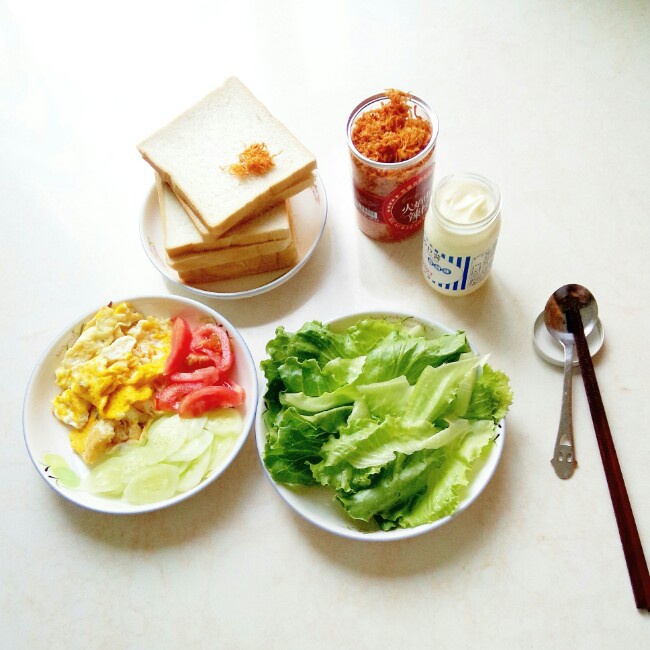 火腿芝士三明治