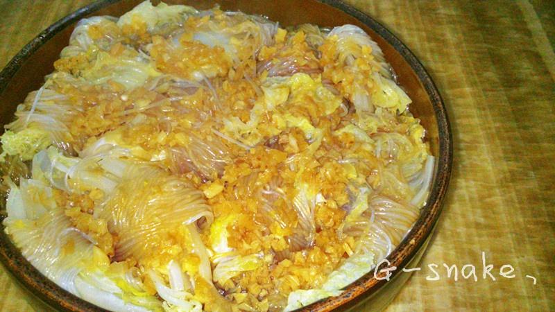 蒜蓉粉丝娃娃菜