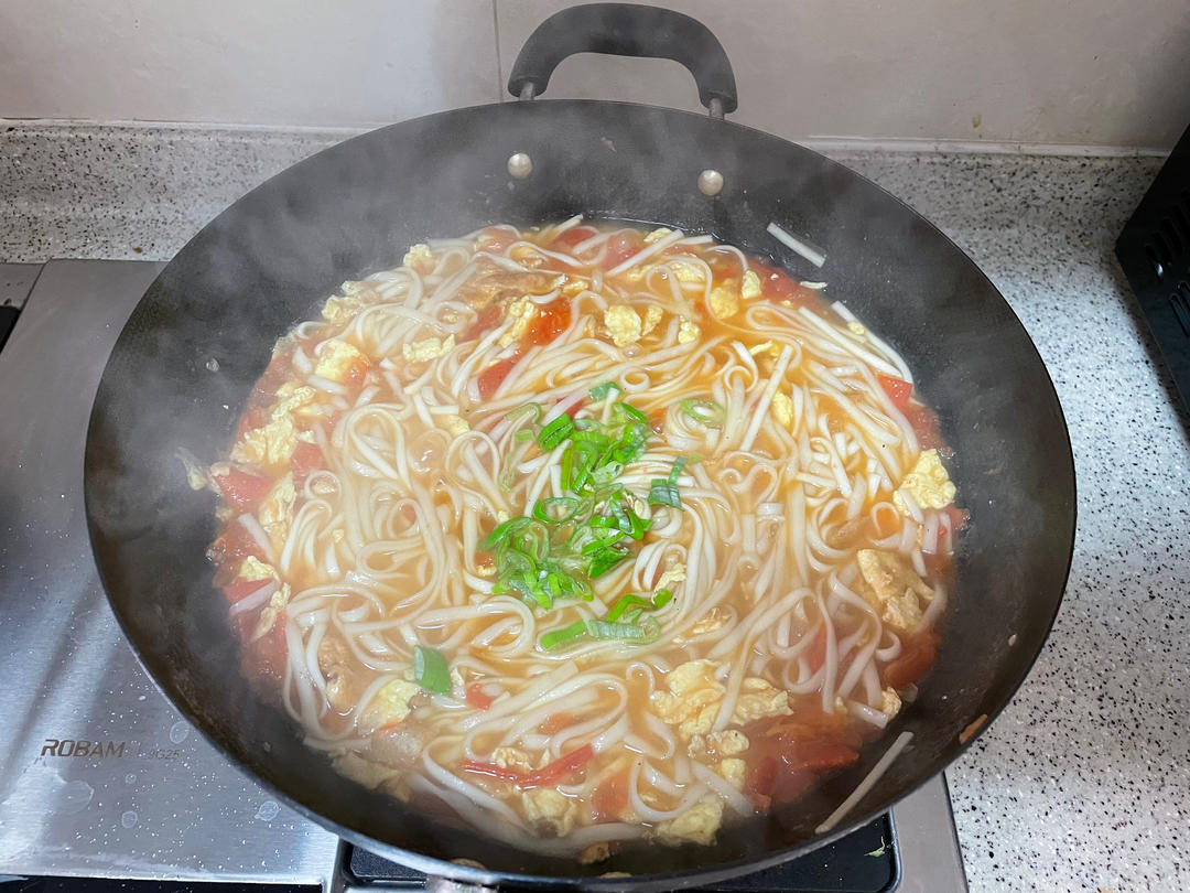 汤都要喝光的西红柿鸡蛋面