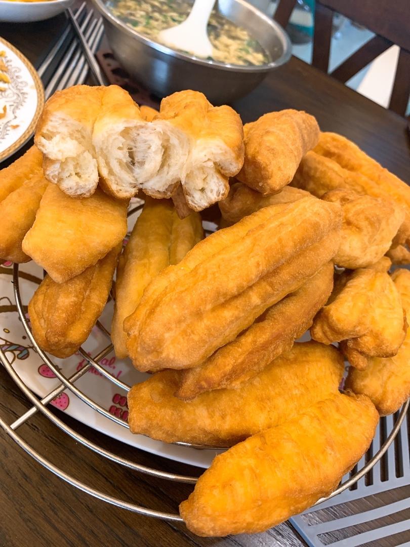 快手早餐～自制油条（酵母版，不含泡打粉、膨松剂）
