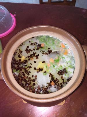 潮汕砂锅鱼粥的做法 步骤5