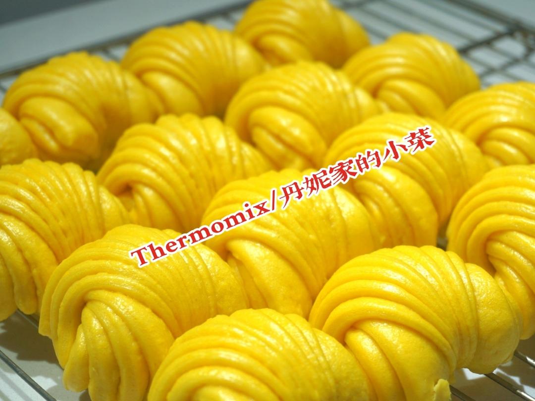 无水南瓜馒头的做法 步骤7