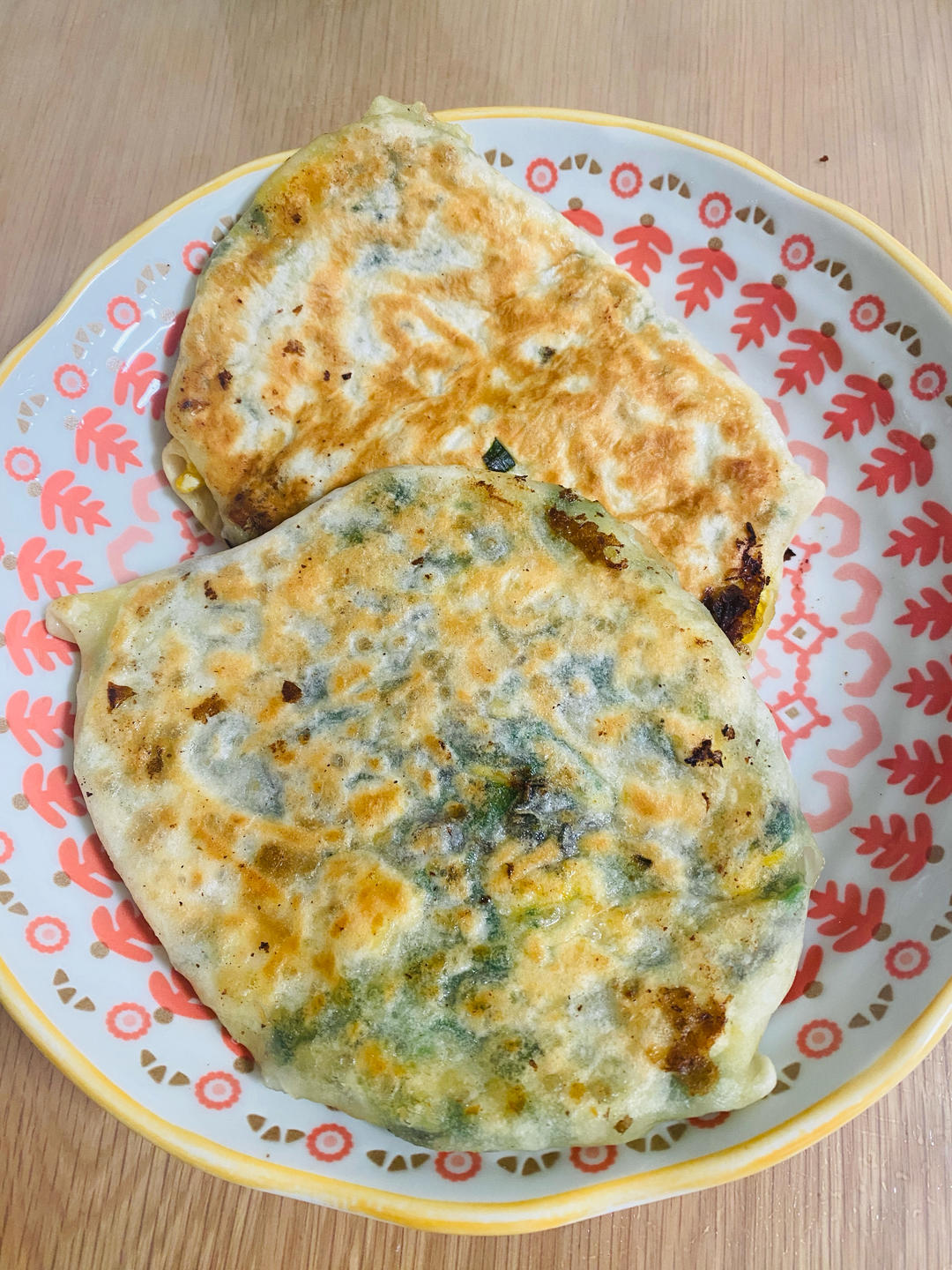 吹弹可破的韭菜盒子