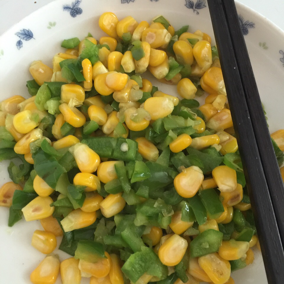 青椒玉米
