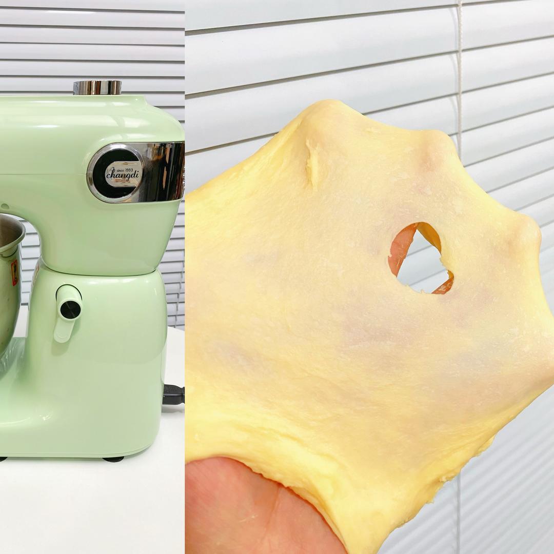 纯奶手撕吐司的做法 步骤1