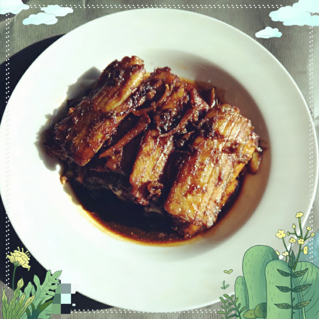 红烧带鱼（少油版）