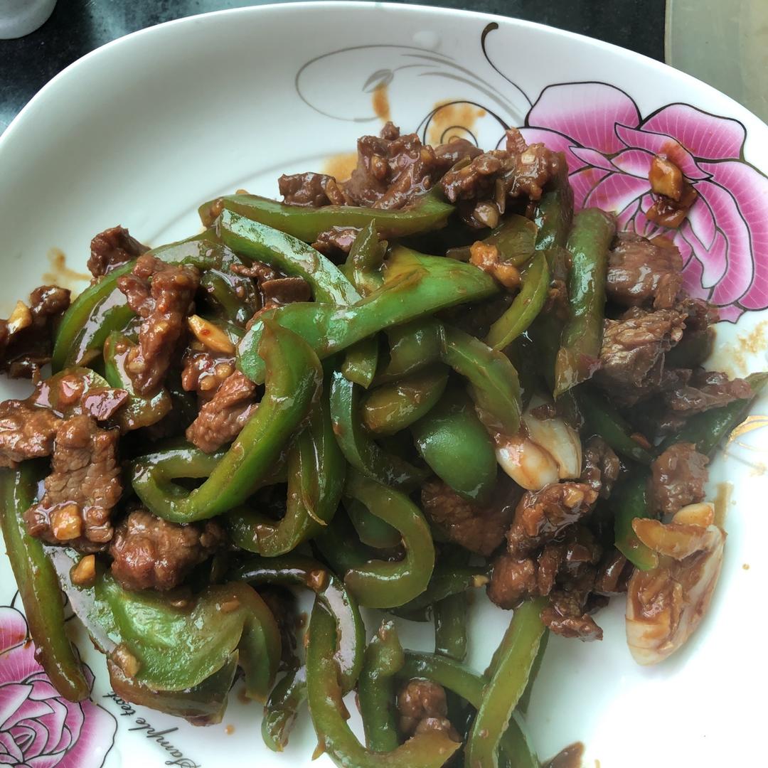 青椒炒牛肉