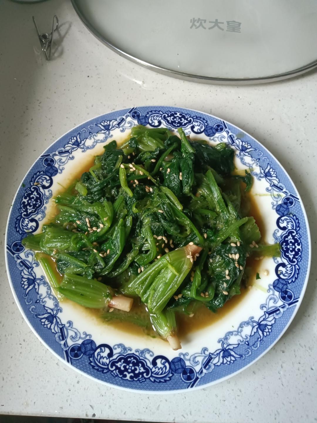 日式凉拌菠菜