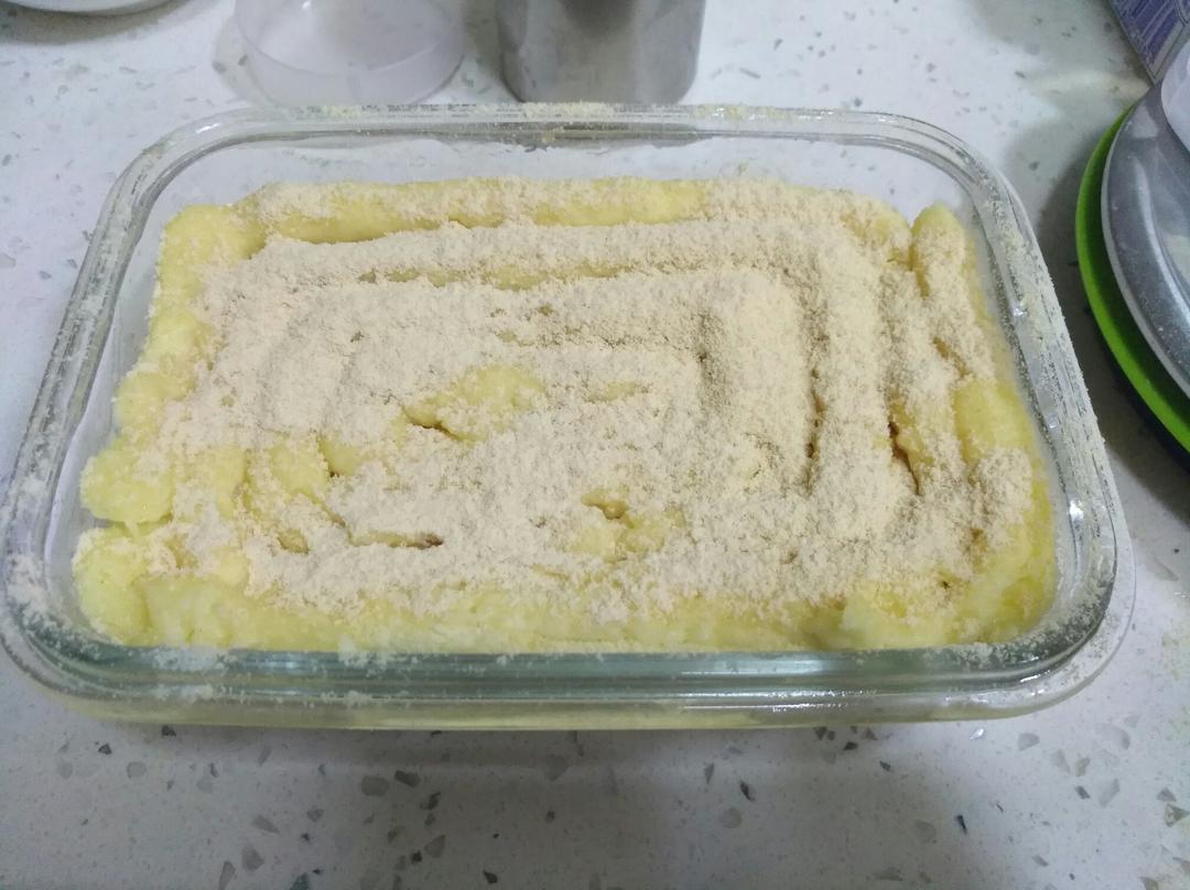 网红日式豆乳盒子蛋糕