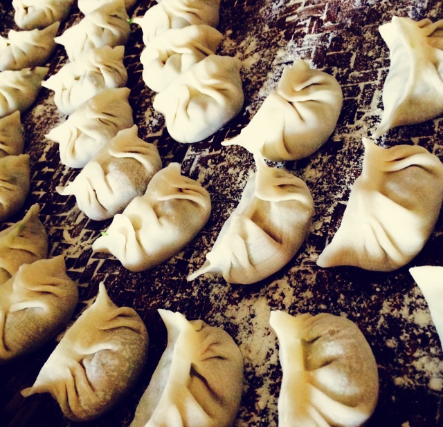 包饺子