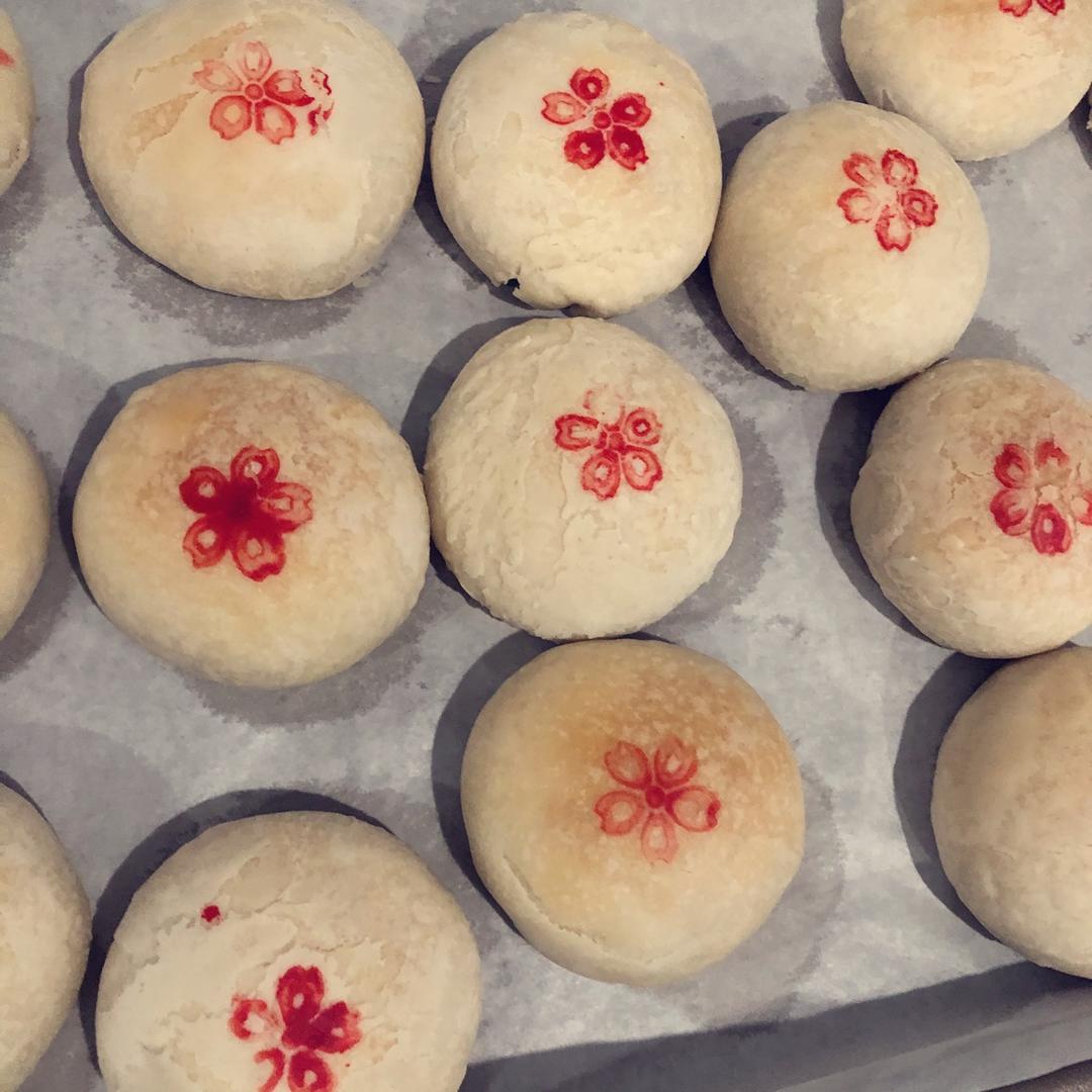 堂妈小厨——酥皮绿豆饼