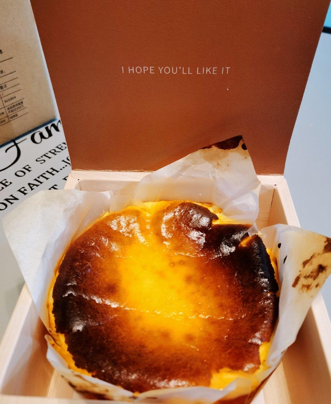 超简单巨好吃·零失败🔥巴斯克烤芝士蛋糕(6寸)