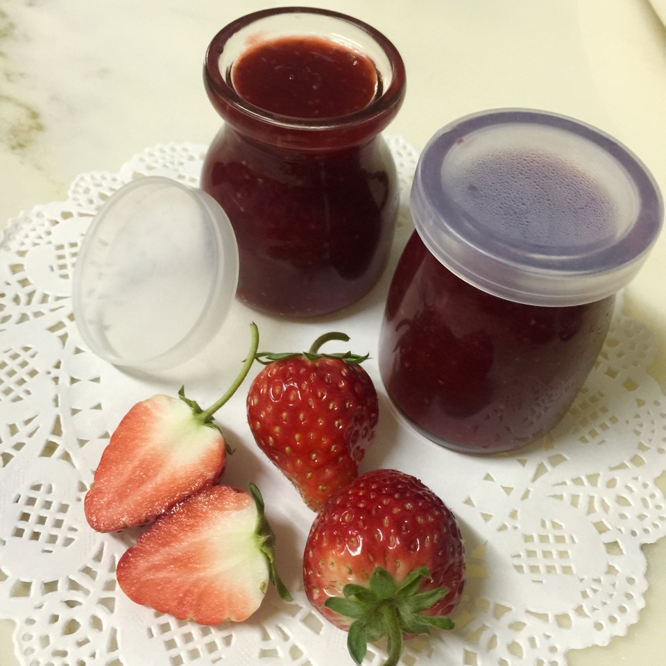 自制无添加草莓酱