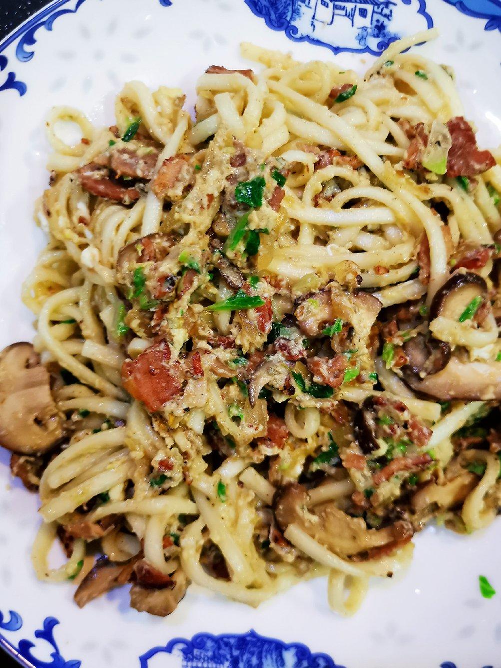 奶油培根意大利面 - Creamy Beacon Linguine