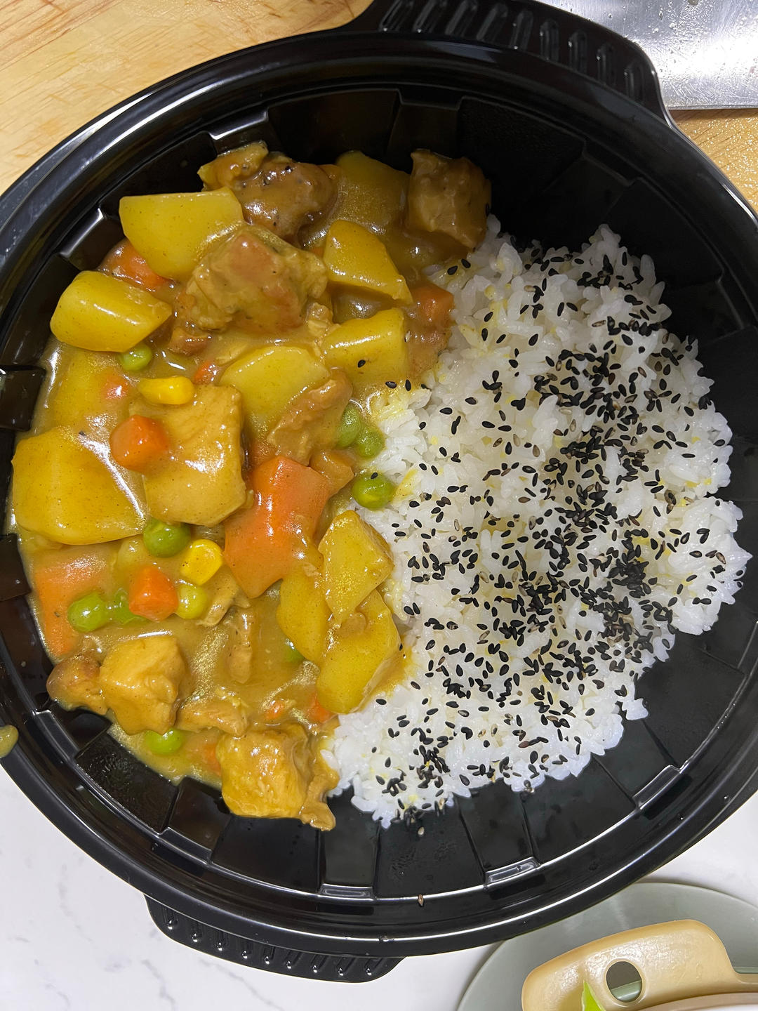 咖喱鸡肉饭