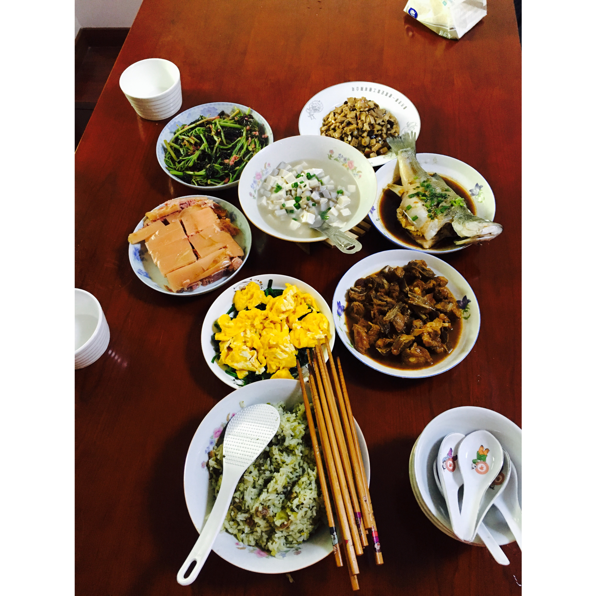 蚝油香菇丁 Shiitake mushroom in oyster sauce
