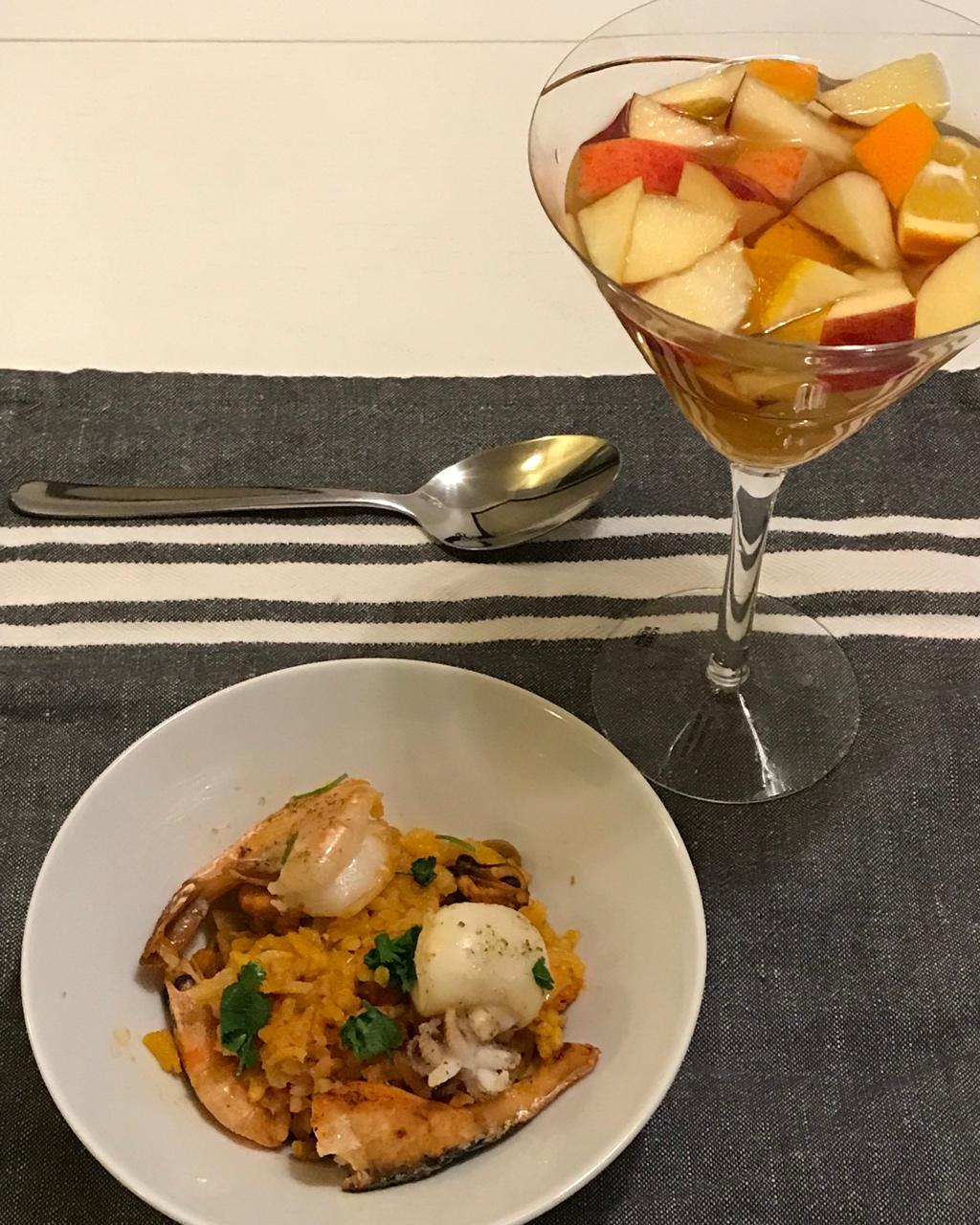【好这口儿】西班牙海鲜饭+传统饮品Sangria