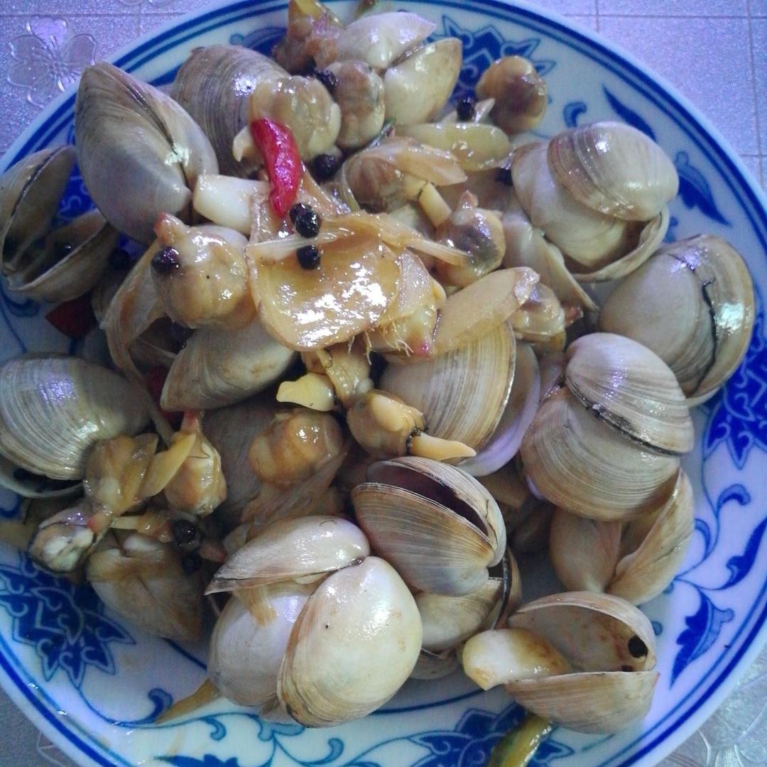 姥爷菜谱：好吃哭了的辣炒蛤蜊