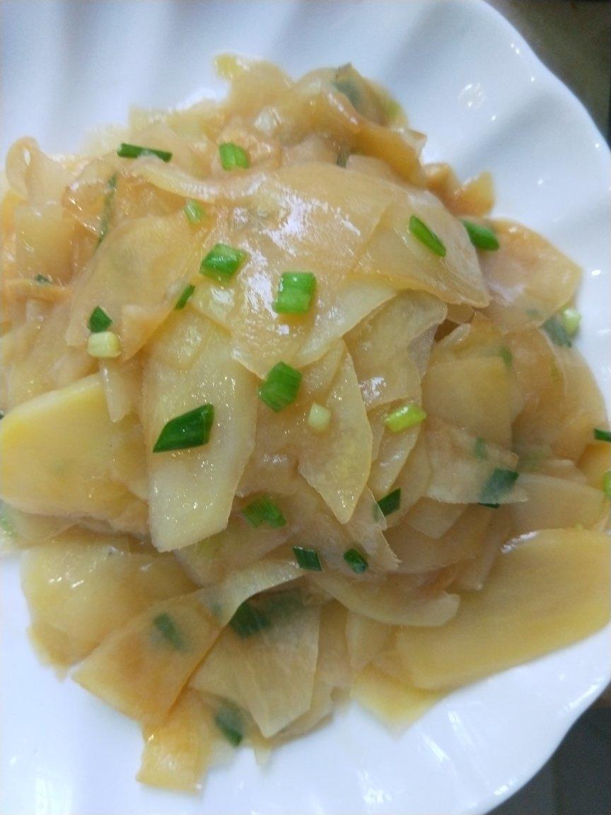 家常炒土豆片