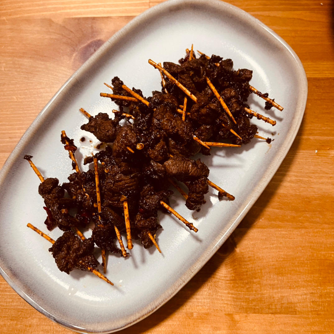 牙签牛肉 道地湖南味