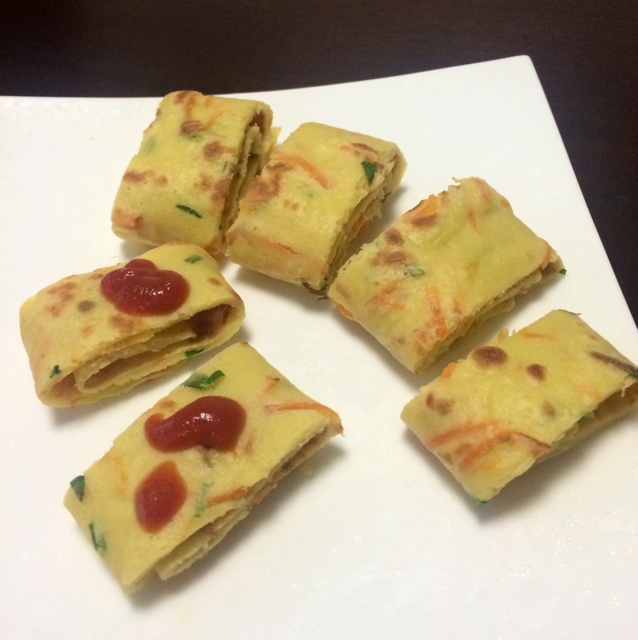 葱花鸡蛋饼