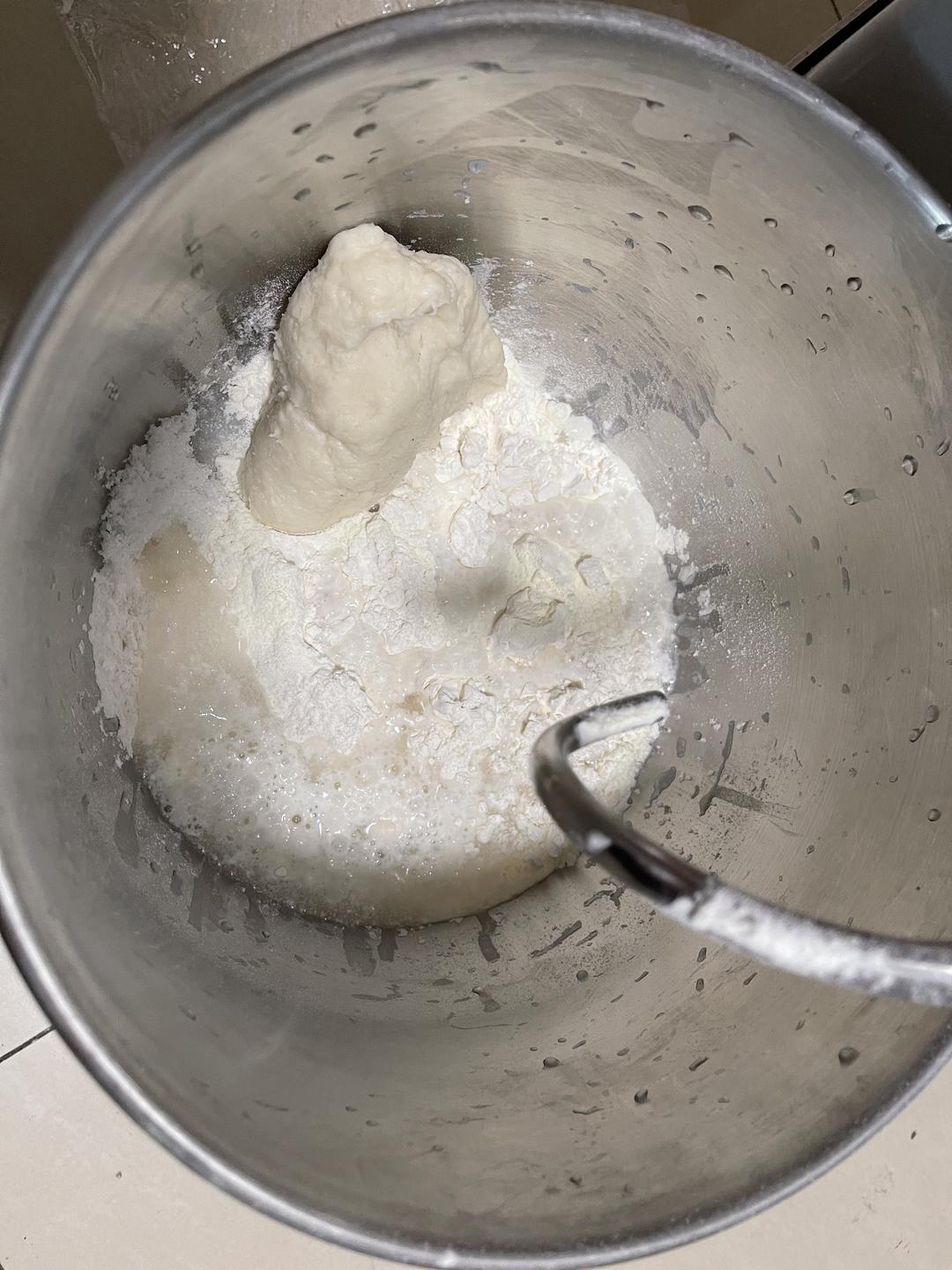 纯奶手撕吐司的做法 步骤1