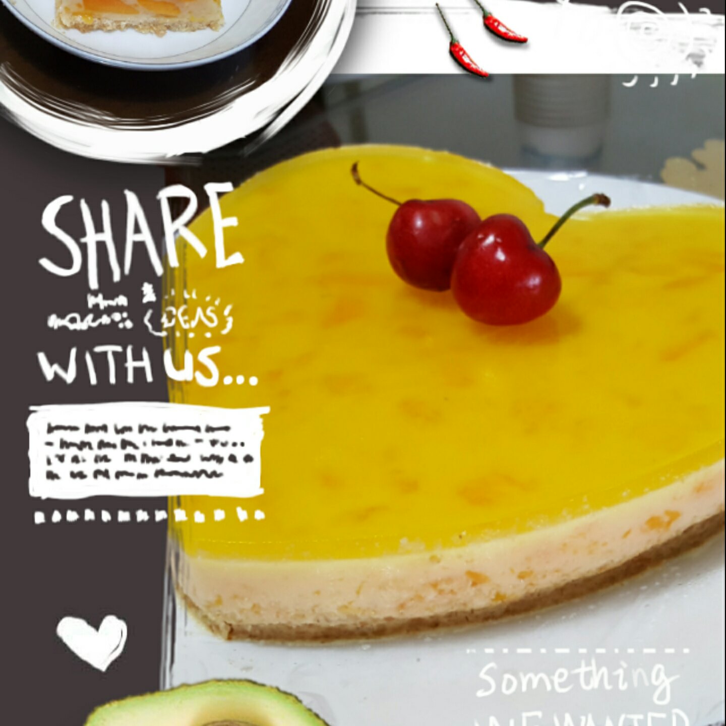 芒果纯酸奶慕斯