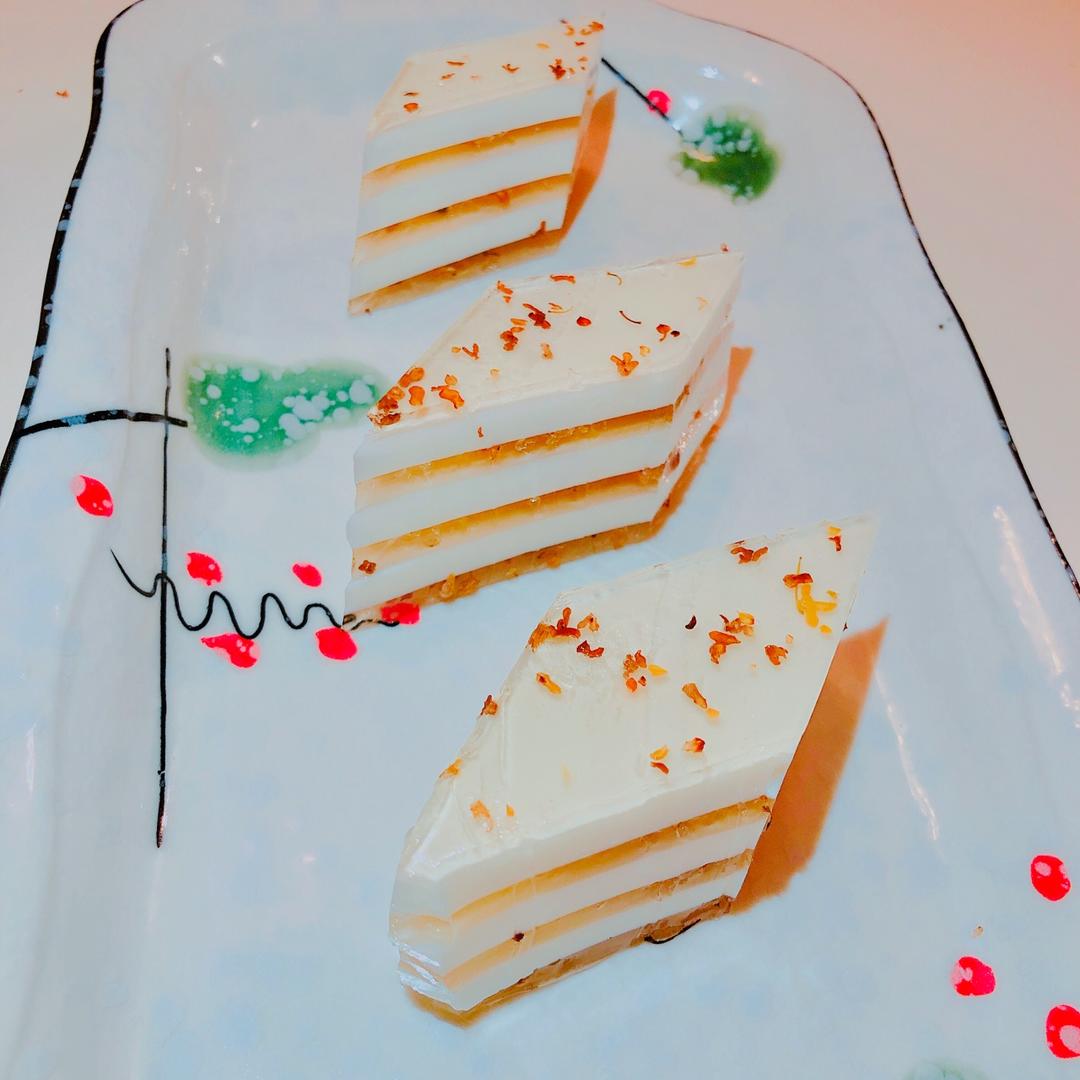 椰汁桂花糕
