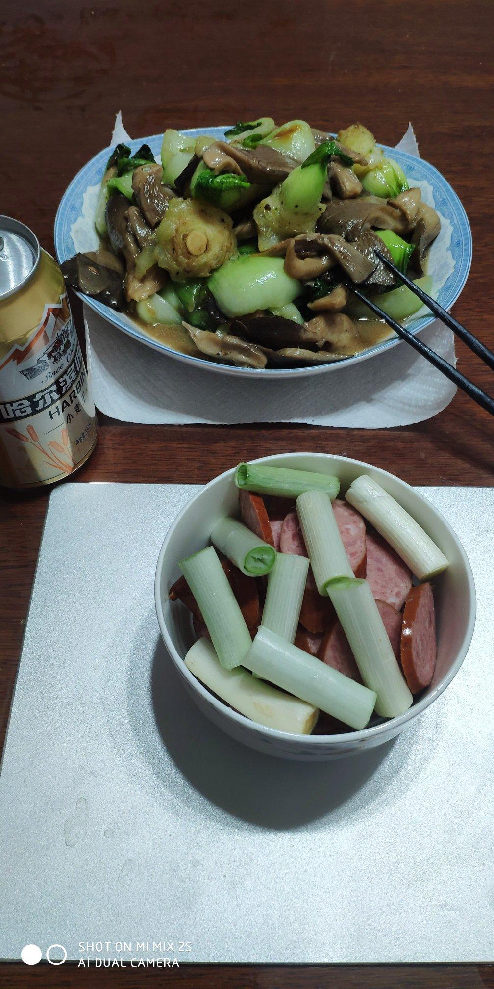 平菇油菜