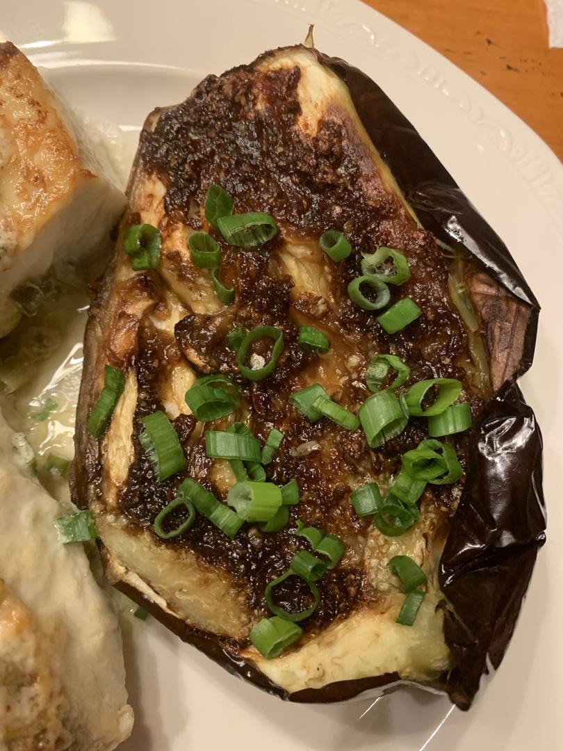 【空气炸锅-蒜蓉烤茄子】