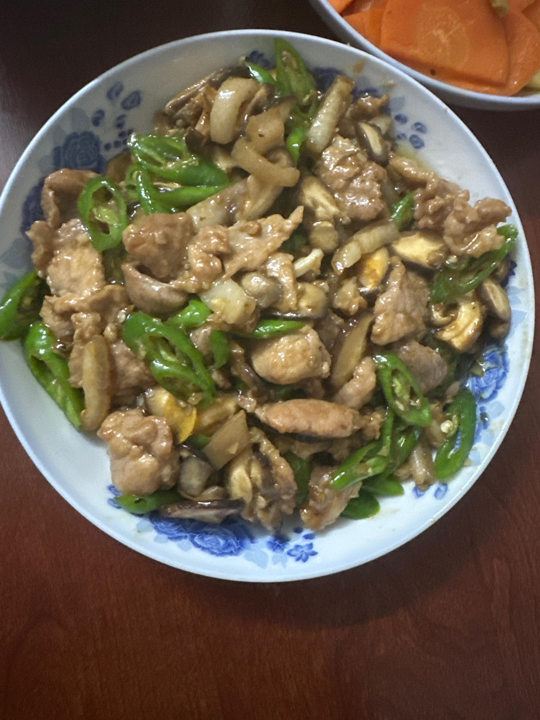 耗油香菇炒肉