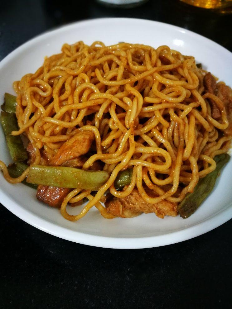 芸豆焖面（附万能的腌肉不老的办法）