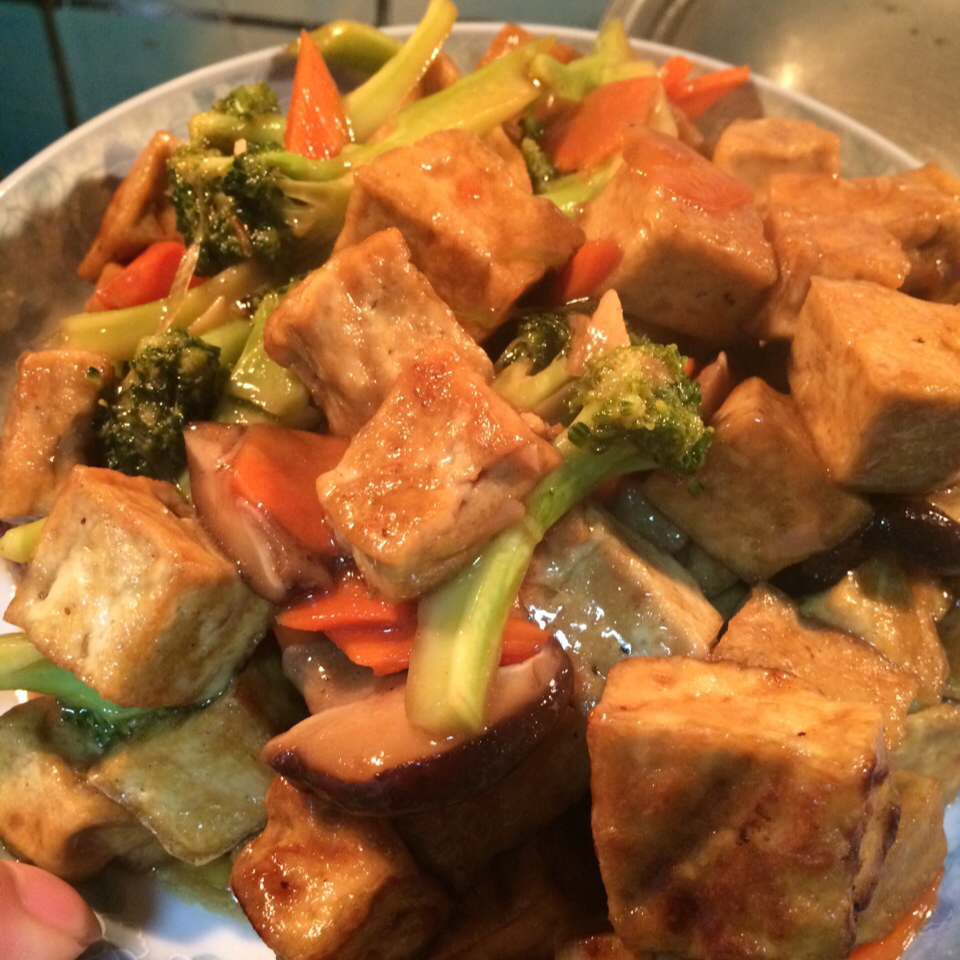 外焦里嫩好吃无比的——焦溜豆腐