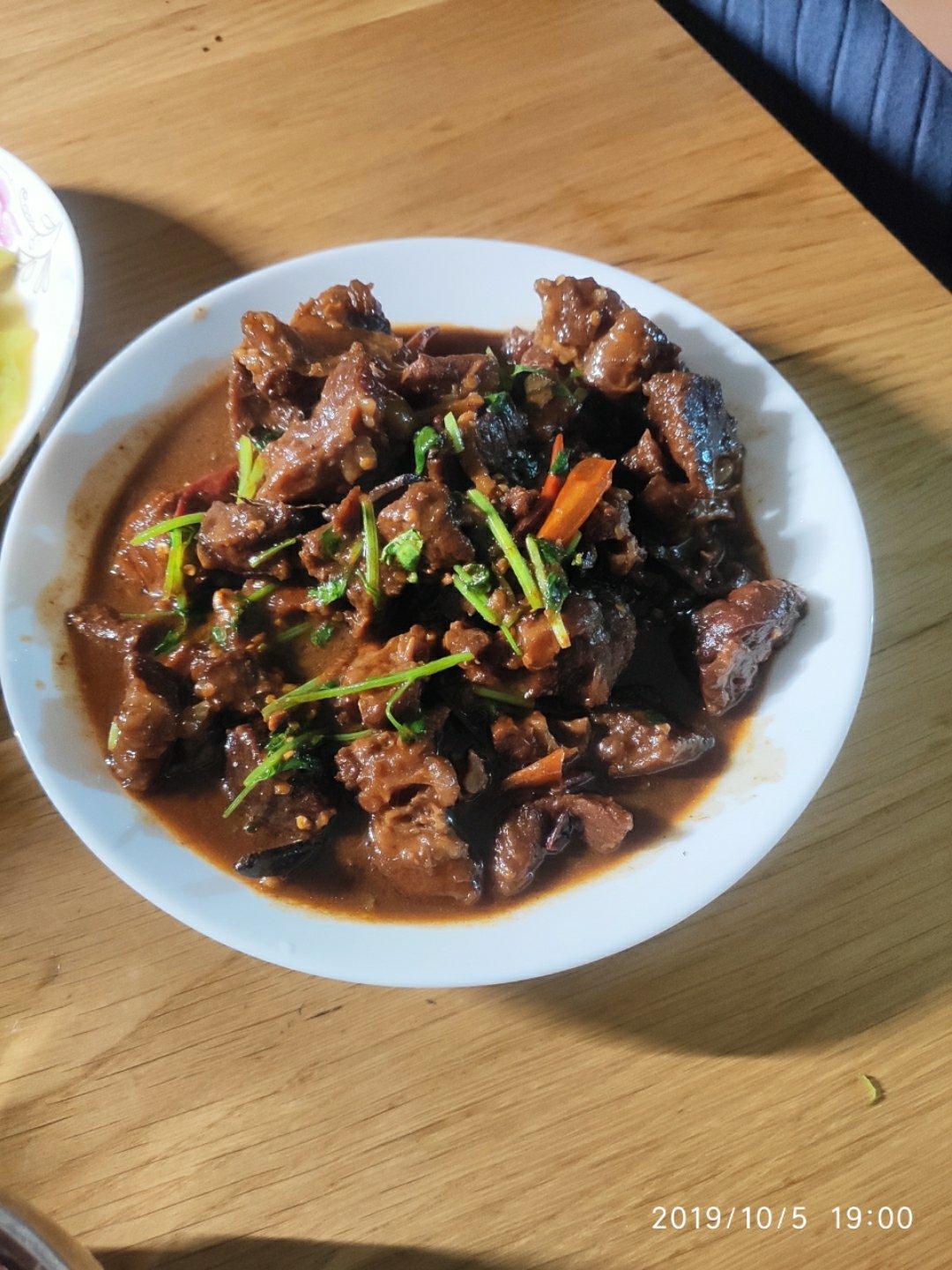 家常红烧牛肉