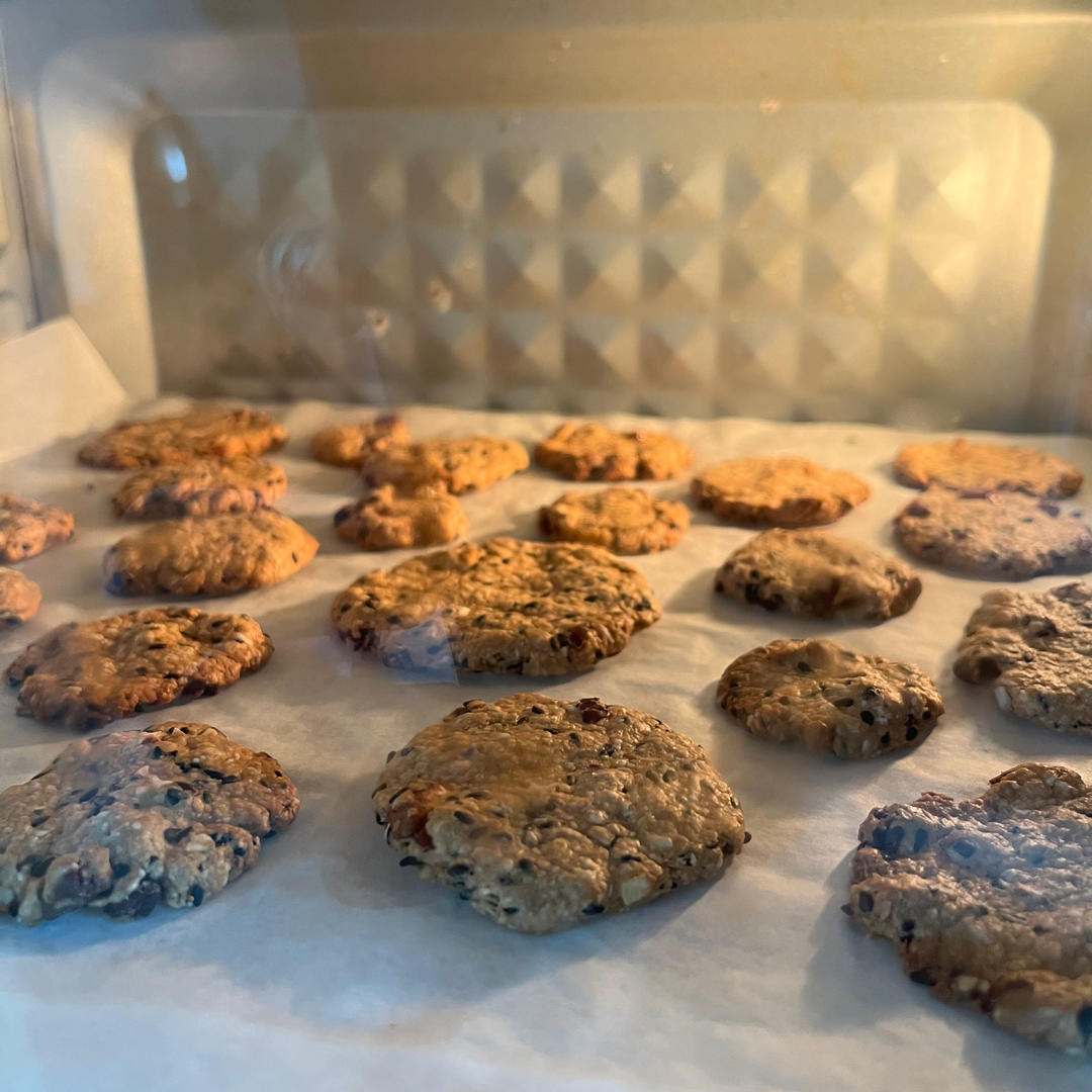 🔥酥掉渣的燕麦饼干🍪