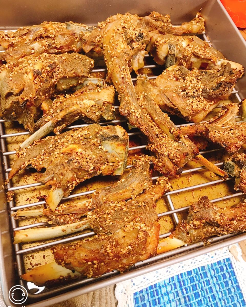 地道蒙餐：烤羊排(家用烤箱版)