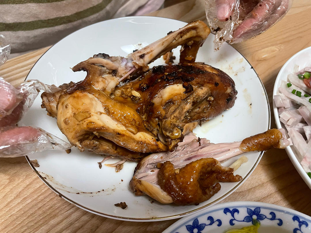 简单快手懒人版电饭锅沙姜鸡