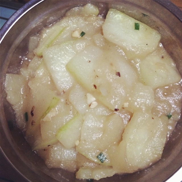 蚝油焖冬瓜