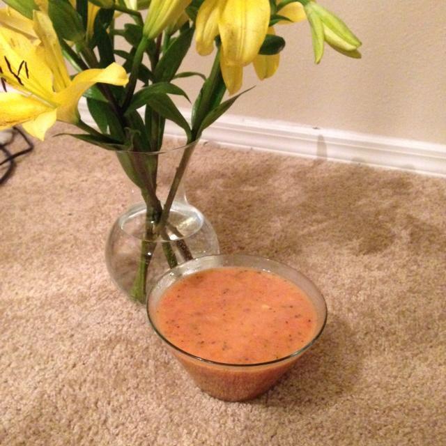 番茄罗勒汤的做法
