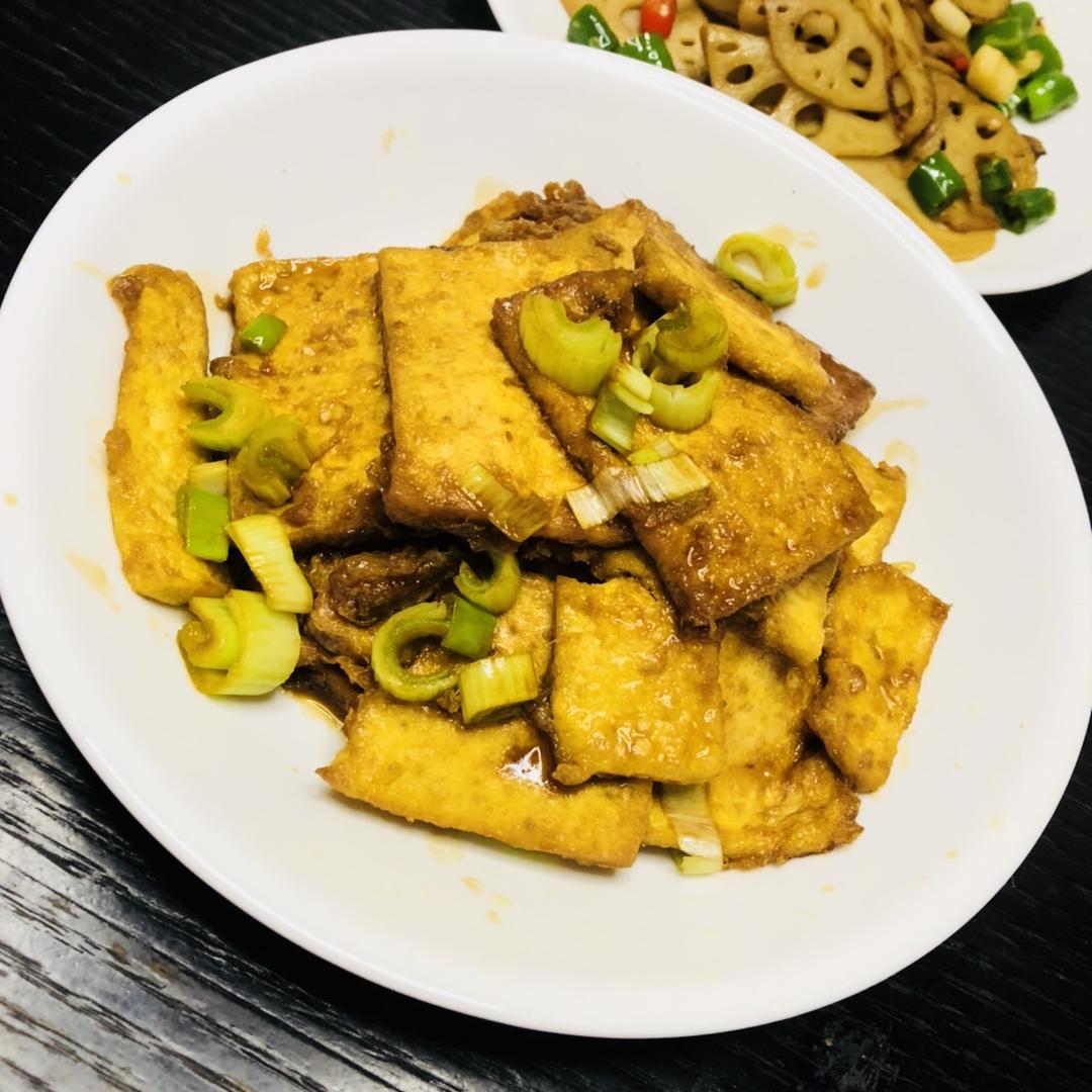 蚝油嫩豆腐